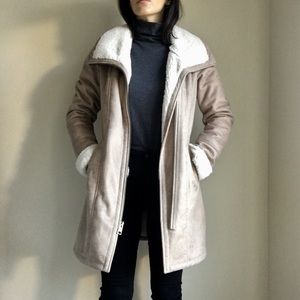 Mankind Faux Shearling Coat 